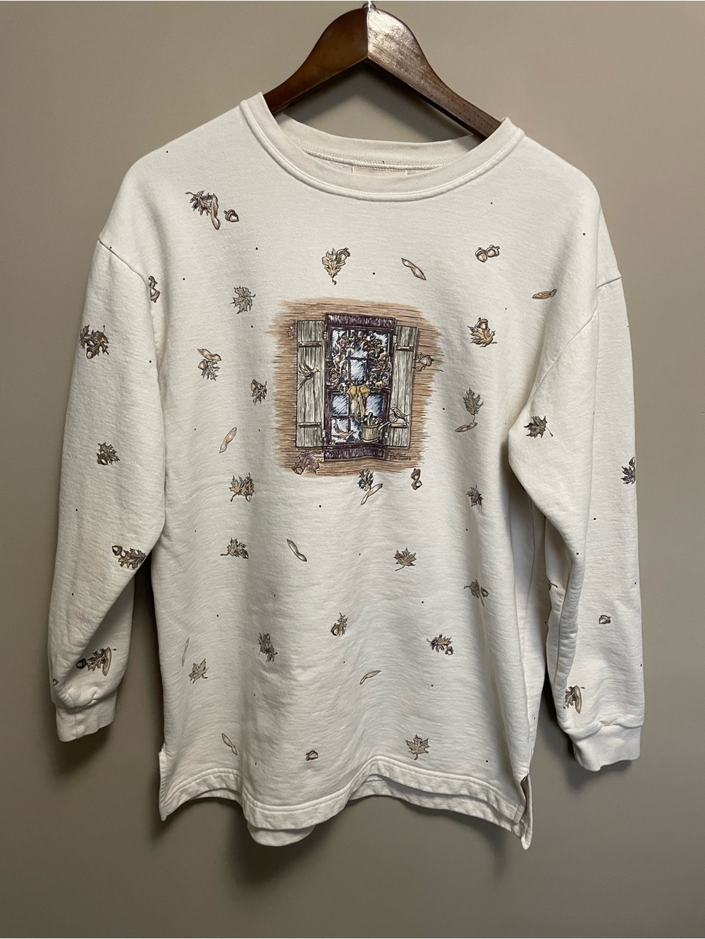 Northern Reflections Vintage 90s Fall Scenery Crewneck Sweatshirt Women’s Small